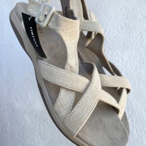Sandalia Tiras Beige